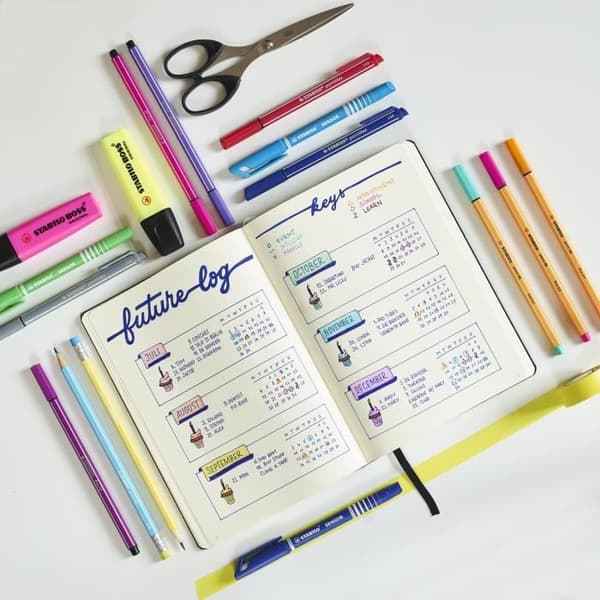 STABILO Pouch x 15 Pen 68 färgmarkörer - Pastellfärger