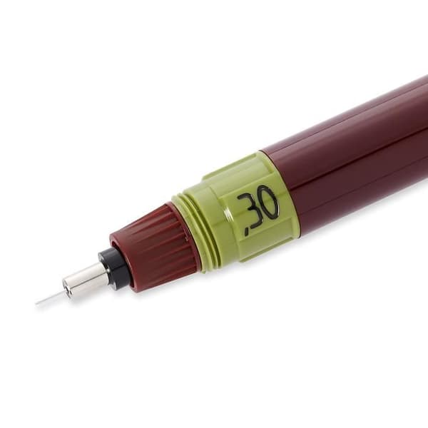 Teknisk ritpen Isograph - ROTRING - 0.30mm - fin spets - påfyllningsbar - svart