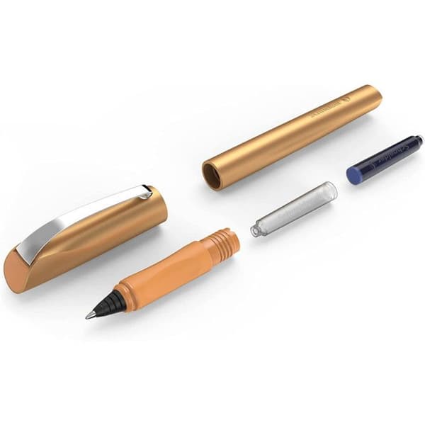 Rollerballpenna - Påfyllningsbar - Medium spets - Glänsande brons - Ceod Shiny - Schneider