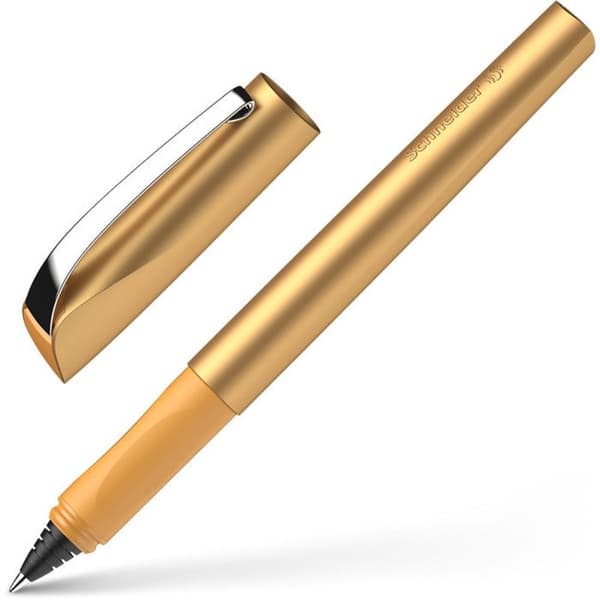 Rollerballpenna - Påfyllningsbar - Medium spets - Glänsande brons - Ceod Shiny - Schneider