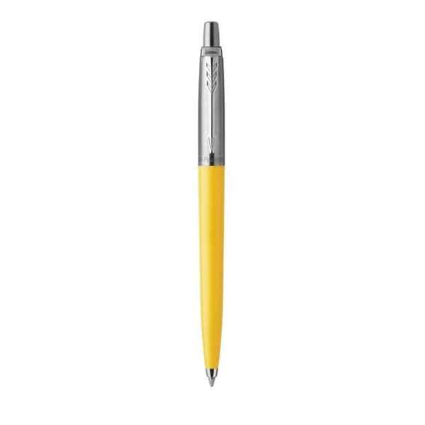 Kullpenna - PARKER - Jotter Originals - Gul - Medium spets - Kromad