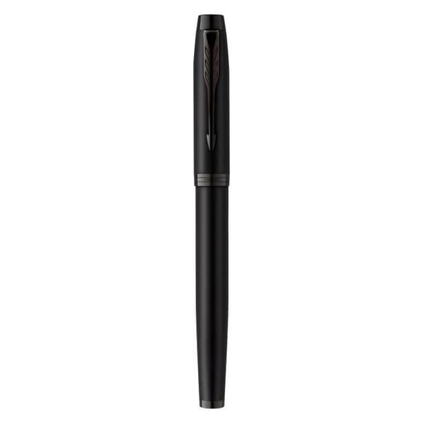 PARKER IM Monokrom svart reservoarpenna, medium spets, presentförpackning