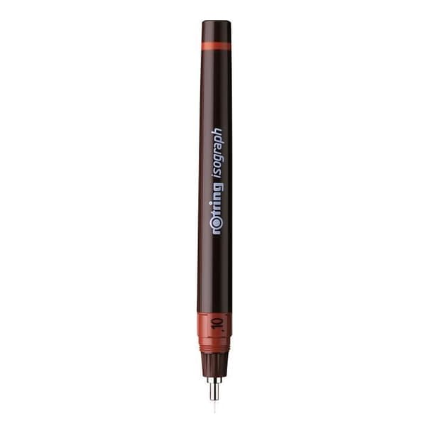 Isograph teknisk penna - ROTRING - 0,10 mm - Fin spets - Uppladdningsbar