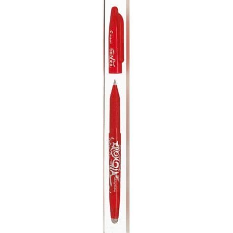 Raderbar rullpenna - FRIXION - Pilot - Röd - Gelbläck - 0,7 mm kulspets