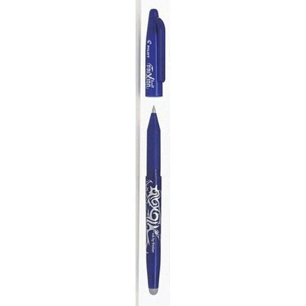 Raderbar rullpenna - FRIXION - Pilot - Gelbläck - 0,7 mm kulspets - Idealisk för skolan