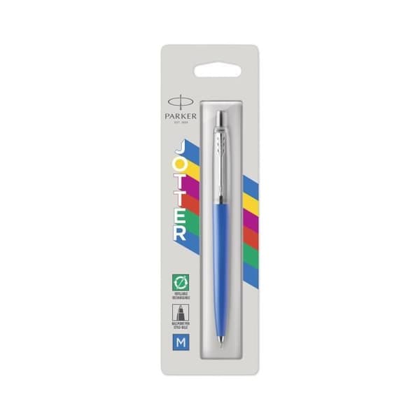 PARKER Jotter Originals Kulspetspenna - Blå - Kromkant - Medium Point