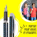 Miniatyrbild 4 av 6: Stylo plume - ONLINE - College Black Style - Iridium Plume M - Svart och Blå - Återuppladdningsbar