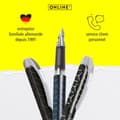 Miniatyrbild 6 av 6: Stylo plume - ONLINE - College Black Style - Iridium Plume M - Svart och Blå - Återuppladdningsbar