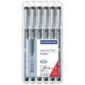Miniatyrbild 2 av 2: STAEDTLER Etui med 6 kalibrerade spetspennor