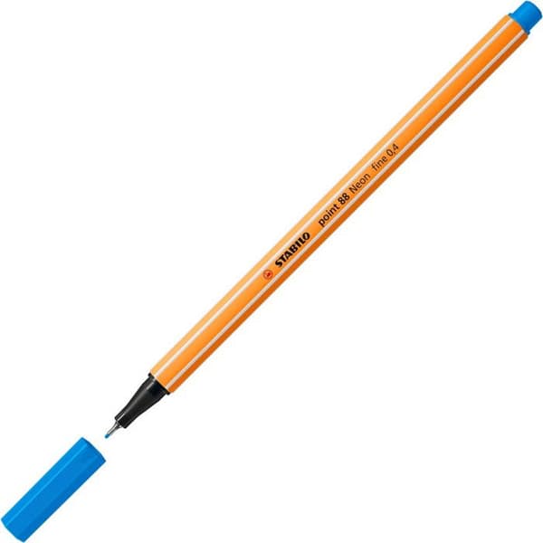 Tuschpennor - STABILO punkt 88 - 30 färger inklusive 5 fluorescerande