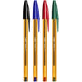 Miniatyrbild 3 av 3: BIC® - Set med 27 Cristal® Fine Original kulspetspennor - Svart, blå, röd och grön