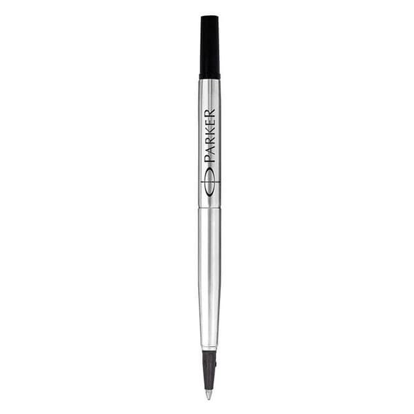 Laddningspatron - PARKER - Quinkflow - Medelspets - Svart bläck - Blister X 1