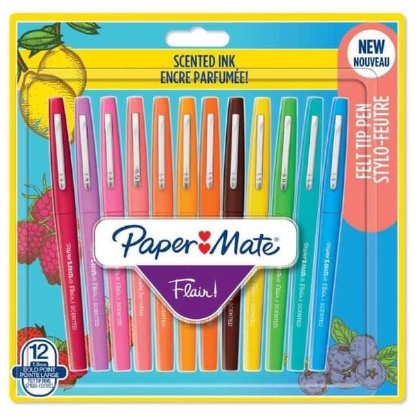 Flair SCENTED filtpenna, blister med 12 st