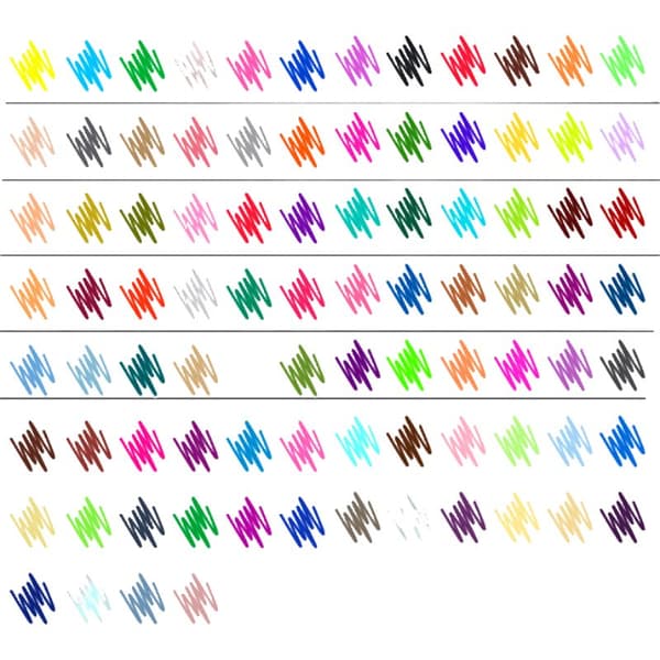 INF Fineliner Pen Sæt, Farvede Fine Tip Tegnepenne 12 color set