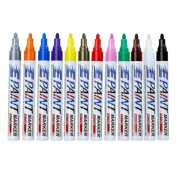INF 12 farver Paint Marker Penne 0