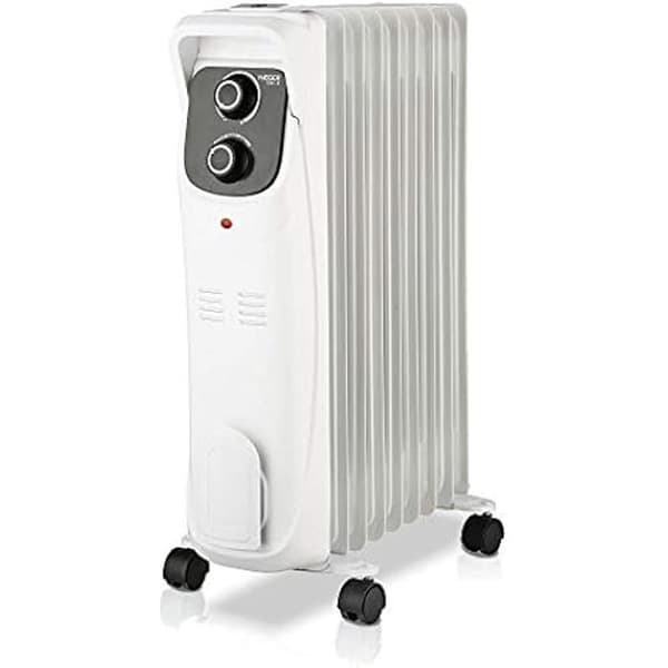 Oljekylare (9 moduler) Haeger Elan IX 2000 W Svart, Vit