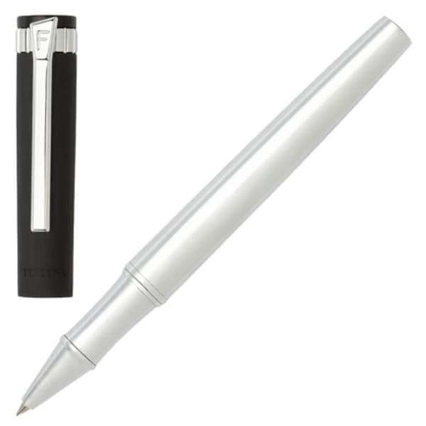 Festina Prestige Chrome Black Rollerball Pen - Vit