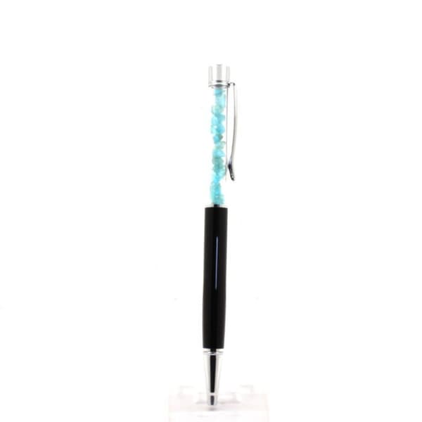 Kulspet - ABIJOUX - Apatit Paraiba - Svart - Uppladdningsbar - Unisex