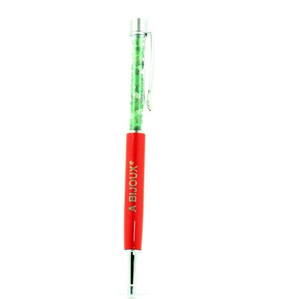 Stylo Bille - ABIJOUX - Grenat Tsavorite - Noir - Uppladdningsbar - Medium