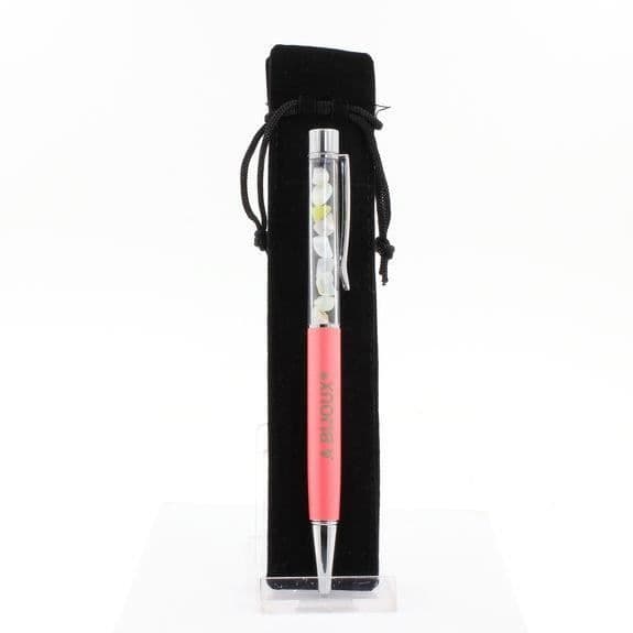 Stift i mineraler - ABIJOUX - Solsten - Svart - Laddningsbar - Medium storlek