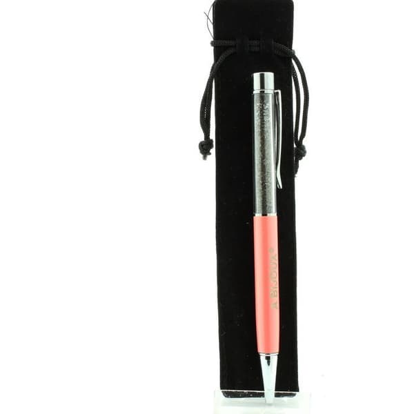 Stylo MineraI - Stenar och Mineraler - Hematit - Färg Rosa Lax - Oupphörlig - Medium Spets