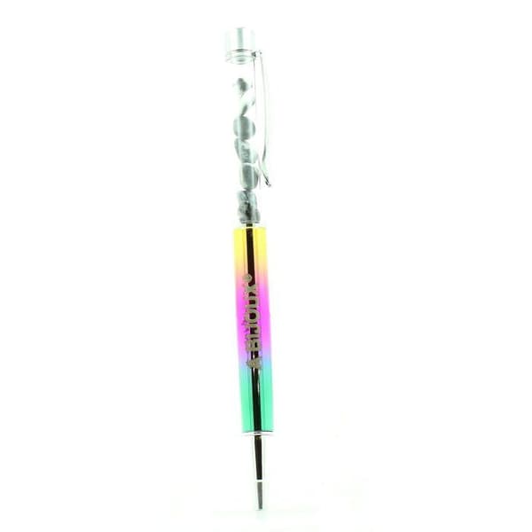 Stylo mineral - ABIJOUX - Jaspis zebrat - Återuppladdningsbar - Medium - Unisex - Flerfärgad