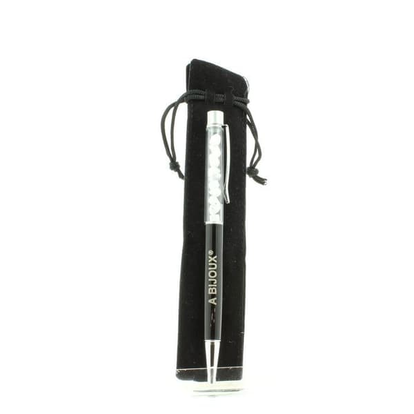 Stylo mineraler - Stenar och mineraler - Howlite - Svart - Uppladdningsbar - Medium spets