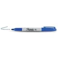 Miniatyrbillede 4 af 4: Permanent marker Sharpie Fine Point Blue (12 Units)