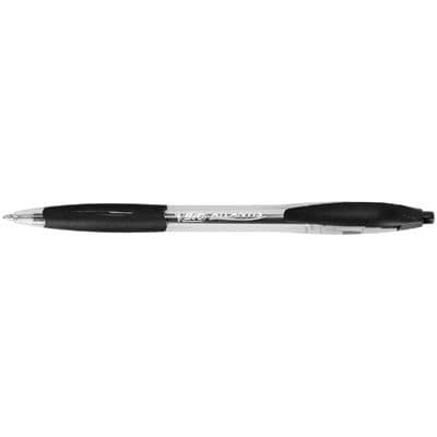 BIC ATLANTIS svart infällbar penna