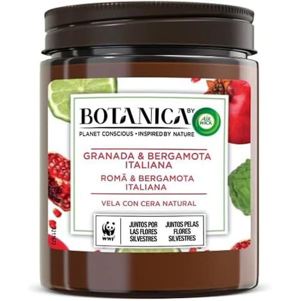BOTANICA VELA granada &amp; bergamott 205 gr