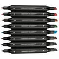 Miniatyrbild 3 av 5: Set of Felt Tip Pens DERWENT Academy Multicolour Double-ended 8 Pieces