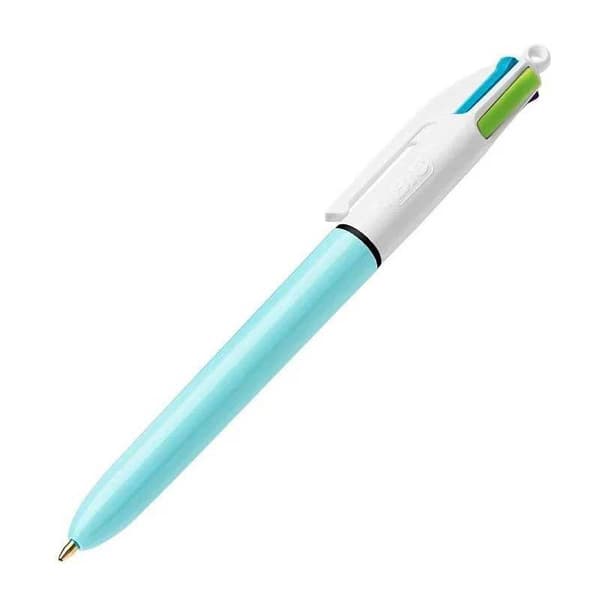 Bic Farver Oliebaseret Blækpen Fashion 4 12 Enheder Flerfarvet