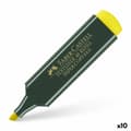 Miniatyrbillede 1 af 5: Highlighter Faber-Castell 154807 Yellow 10 Pieces (10 Units)