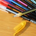 Miniatyrbild 4 av 4: Pen 48 färger gelpennor set metalliska glitterpennor för barn ritning-320