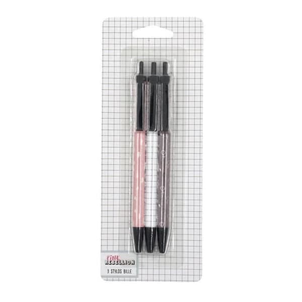 Kulspet - MegaCrea DIY - Assorterande - Svart - Medium spet - Set om 3 stycken