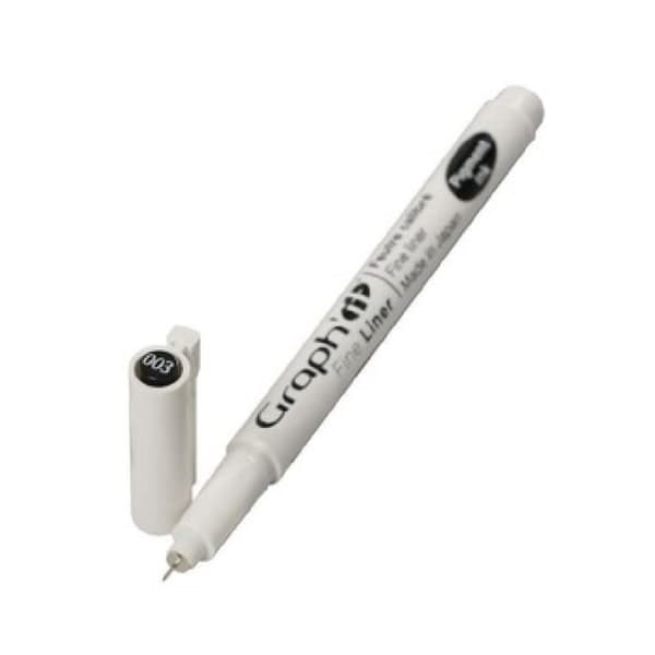 Filtpen - Graph'It - Finspets - Svart - Fin spets - 003 till 1