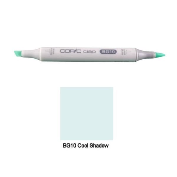 Stylo feutre - COPIC - Ciao - BG10 Cool Shadow - Fin spets - Återuppladdningsbar