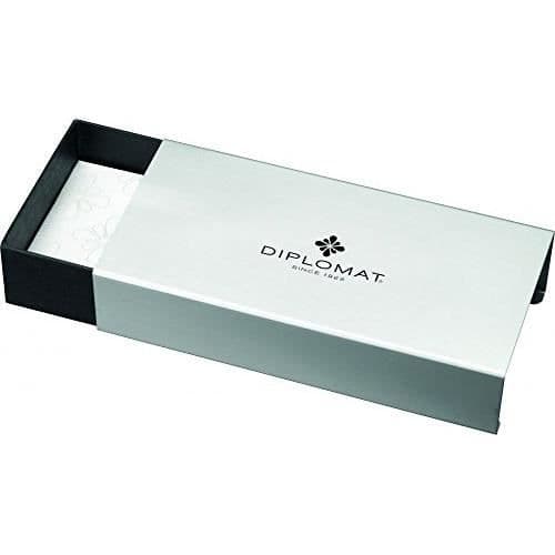 DIPLOMAT Aero Stor reservoarpenna i stål Svart - D40301028
