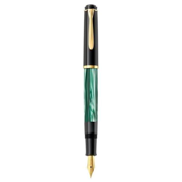 Pelikan Elegance M200 Reservoarpenna EF-spets 1,9 x 14,3 x 1,9 cm Marmorerad grön - 801768