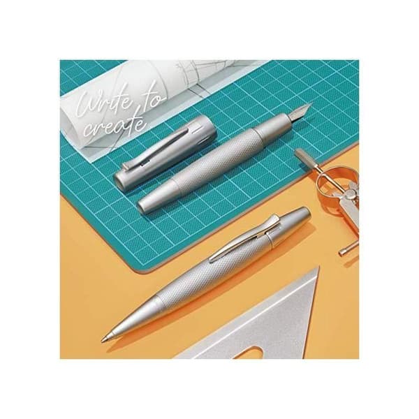 Faber-Castell 148676 e-motion kulspetspenna, rent silver