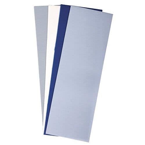 Rayher Hobby Rayher wachsfolie blå sedlar 20 x 6 5 cm 4 färger massor reservoarpennor spetsar sB btl 4Stück - 31448000