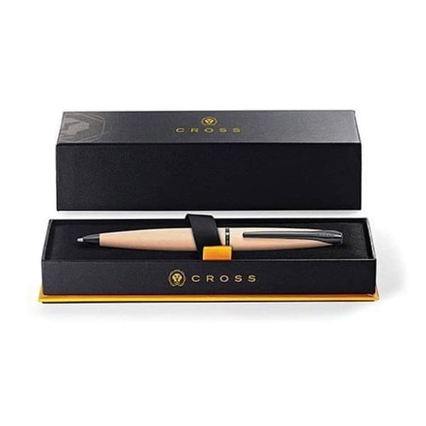Cross ATX Brushed Rose Gold Etched Diamond Pen - Kulspetspenna