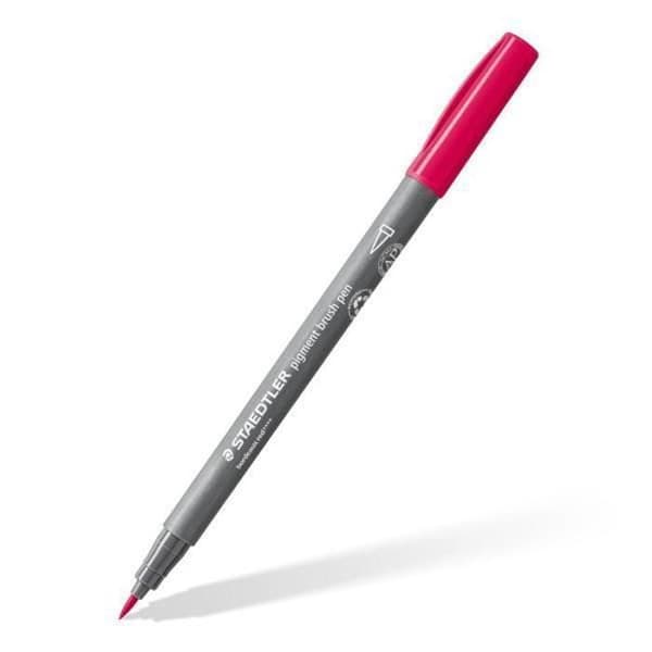 Feutrar - Staedtler - Pigment Arts Pen - Penselspets - 36 grundfärger