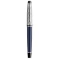 Miniatyrbild 2 av 4: WATERMAN Expert Deluxe Rollerball Penna, blå, palladiumfinish, Fine Point Black Refill, presentask