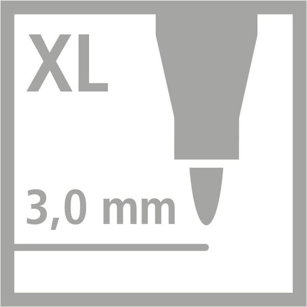 Classpack - STABILO - Power max 96 - Stor kulspets - Från 3 år - Blandat