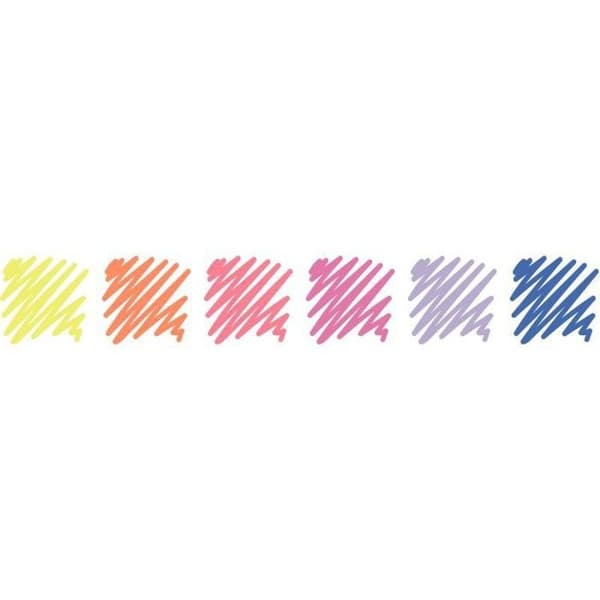 Flair PASTELL filtpenna, blister med 6 st