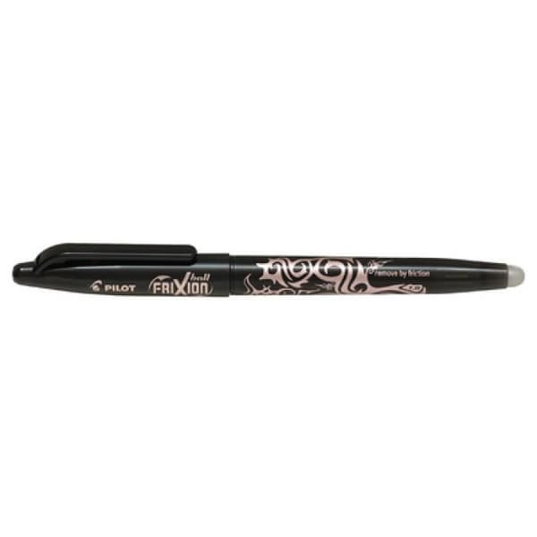 Pilot FRIXION BALL 10 Rollerball Pen, Svart 0,000000 Svart