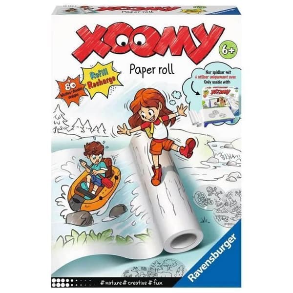 Pappersrulle för Xoomy refill - Ravensburger - Flerfärgad - Röd - Barn - Påfyllningsbar