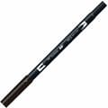 Miniatyrbillede 1 af 2: Permanent marker Tombow ABT Dual N15 Black 6 Pieces