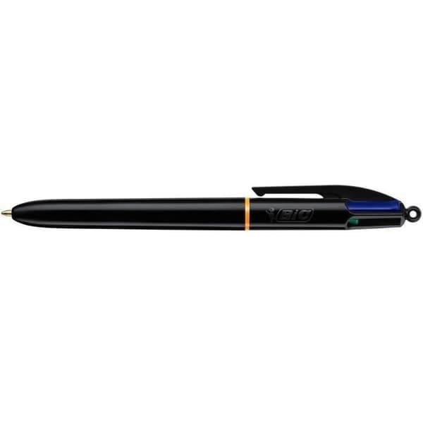 Kulspetspennor - BIC - Pro - 12 stycken - Blandade färger - Fin spets